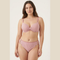 Pack of 4 Striped Padded Bra & Panty Sets – Chain Strap Style