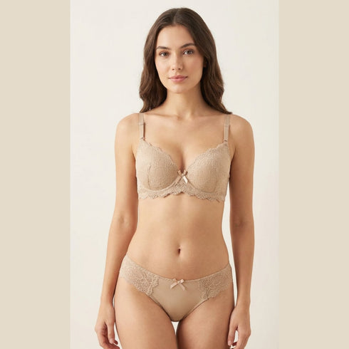 Pack of 2 Double Padded Bra & Panty Sets – Comfort Lift