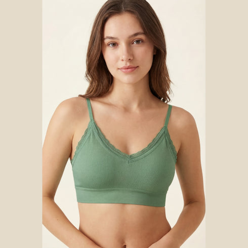 Pack of 3 Piece Sports Cami Bras In 3 Different Colours – Soft Stretch Support