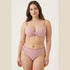 Pack of 4 Striped Padded Bra & Panty Sets – Chain Strap Style
