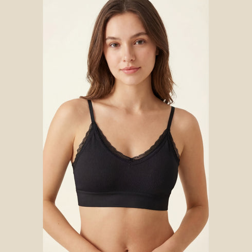 Pack of 3 Piece Sports Cami Bras In 3 Different Colours – Soft Stretch Support