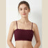 Pack of 3 Thin Strap Pure Cotton Lace Back Bra – Wireless Everyday Comfort