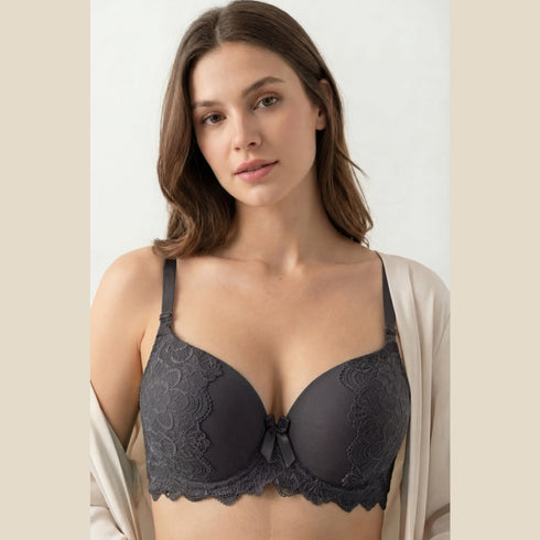 Pack of 4 Double Padded Bra & Panty Sets – Premium Support Fit