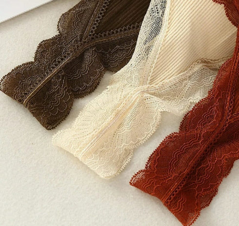 50% OFF SALE LIVE NOW | PACK OF 2 IMPORTED FANCY LACE NON WIRED PUSHUP BRA
