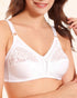50% OFF | PACK OF 2 IMPORTED HALF NET STRETCHABLE NANCY COTTON BRA FOR SUMMER