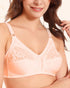 50% OFF | PACK OF 2 IMPORTED HALF NET STRETCHABLE NANCY COTTON BRA FOR SUMMER
