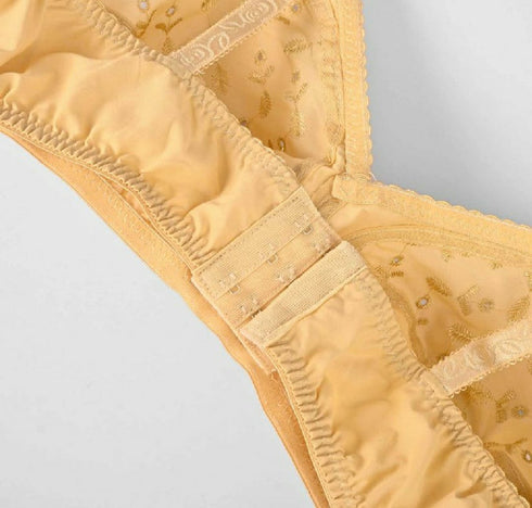 Pack of 2 Embriodery Stretch Cotton Bras