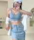 50% OFF SALE LIVE NOW | PACK OF 2 IMPORTED SPORTS FREE SIZE COMFORTABLE BRA