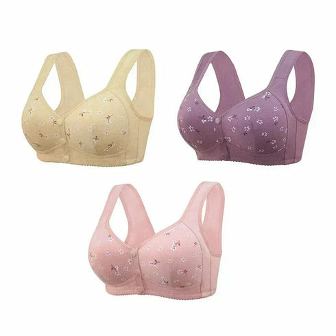 Upto 50% OFF | Pack of 2 Piece - Imported Front Open Button Bra