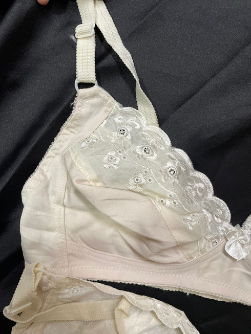 Imported Floral Cotton Bra