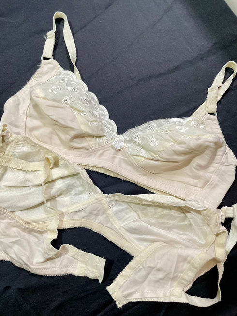Imported Floral Cotton Bra