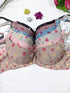 Imported Heart Printed Padded Bra & Panty Set