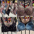 Imported Heart Printed Padded Bra & Panty Set
