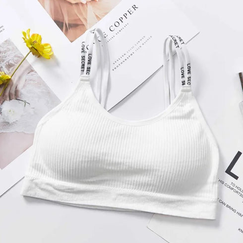 Upto 60% OFF | Pack of 3 Love Secret Double Straps Sports Cami Bras