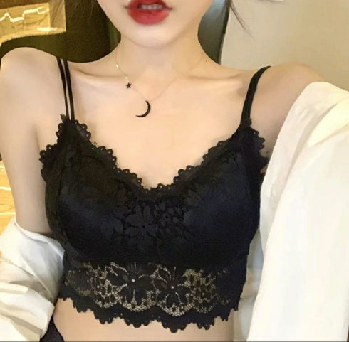 50% OFF SALE LIVE NOW | PACK OF 2 IMPORTED SOFT PADDED SPORTS NET BRA/ PUSHUP BRA