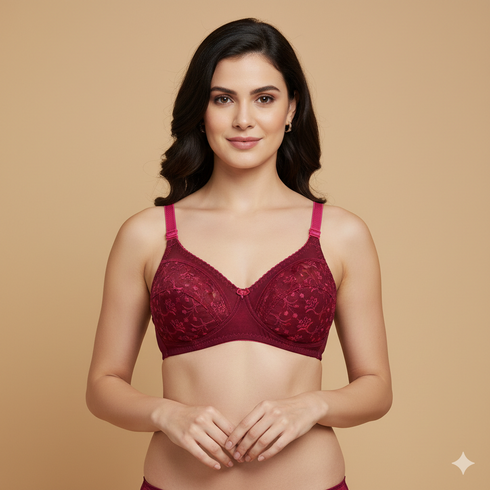 Chicken Cotton Comfort Bra | Soft Daily Wear Bra
